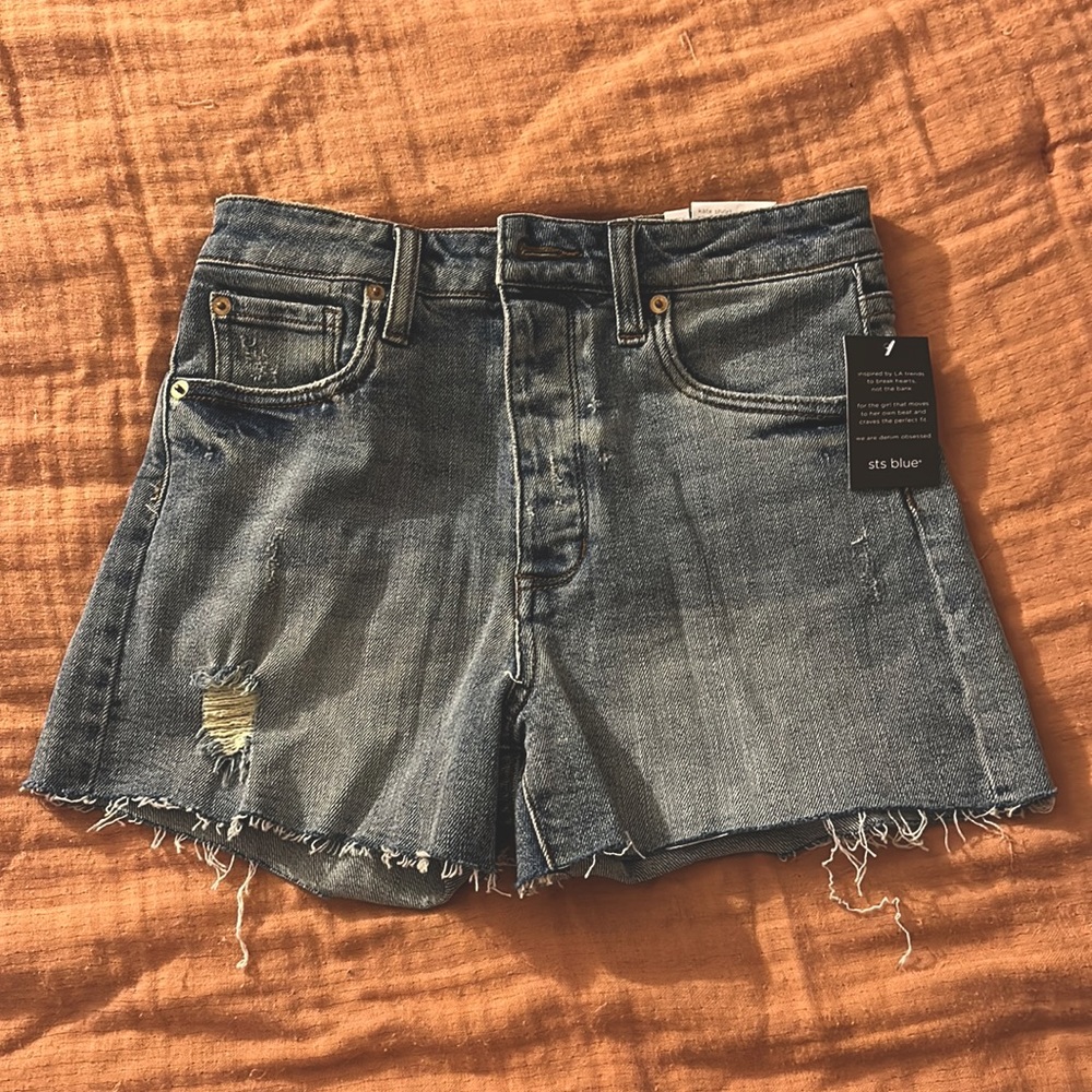Brand new, cutoff blue jean shorts
